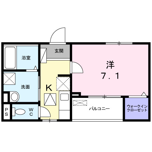 パラッツォ プリートの間取り