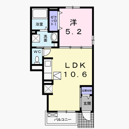 メゾン・フランの間取り