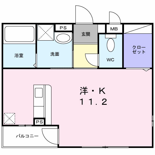 レジデンスNの間取り