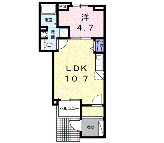 フォレスト・青葉の間取り