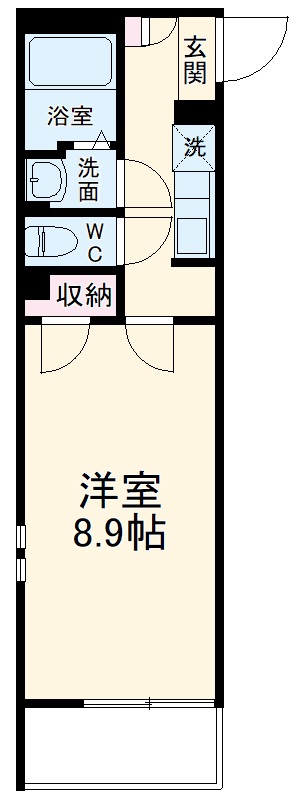 クレイノハイツサングリーンⅡの間取り