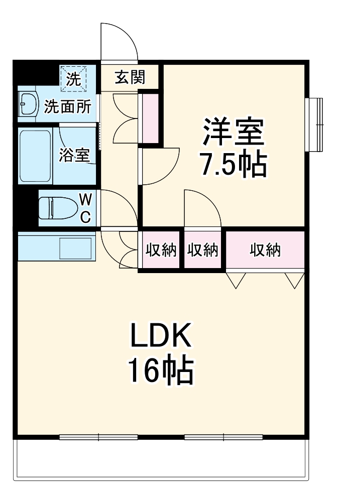 トップアイルⅡの間取り