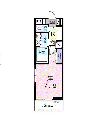 ラ フォレスタ ツルマキの間取り
