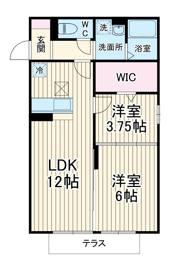 ハウスオブブランカの間取り