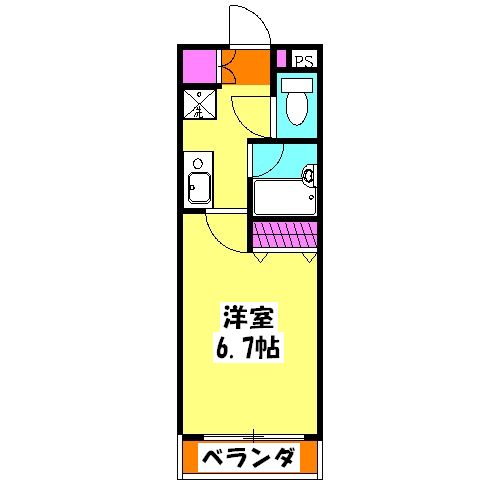 アクシーズⅦの間取り