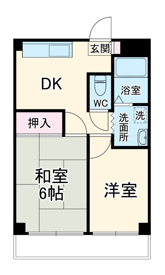 メゾン・ド・クレールの間取り