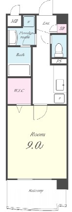 シェソワ鳩ヶ谷の間取り
