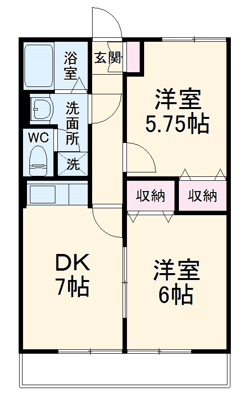 ルシエの間取り