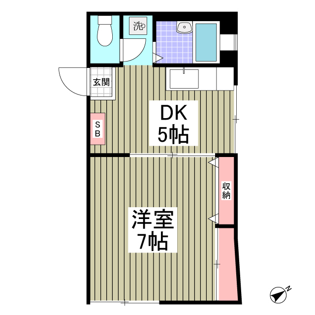 NKハイム元郷の間取り