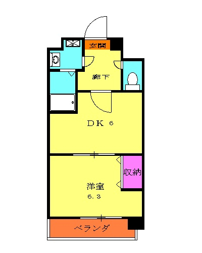 シェソワ鳩ヶ谷の間取り