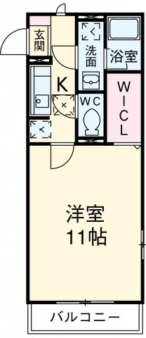 La Chance 川口の間取り