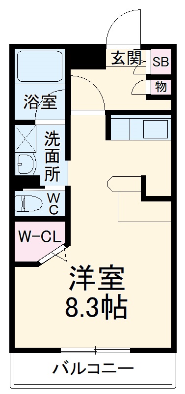 ZCO並木ビル2NDの間取り