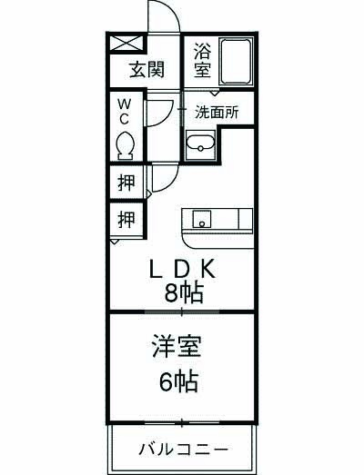 エクセレント港の間取り