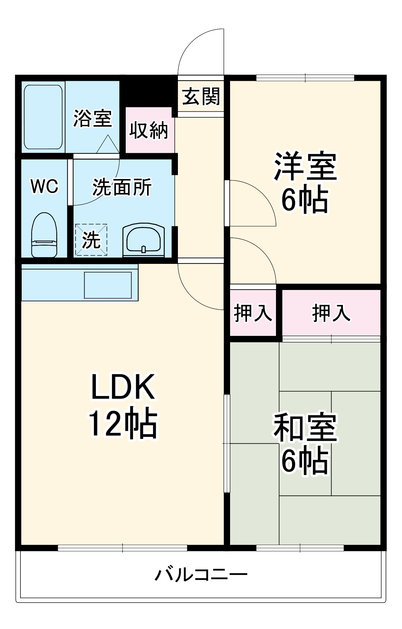 Little Wingの間取り
