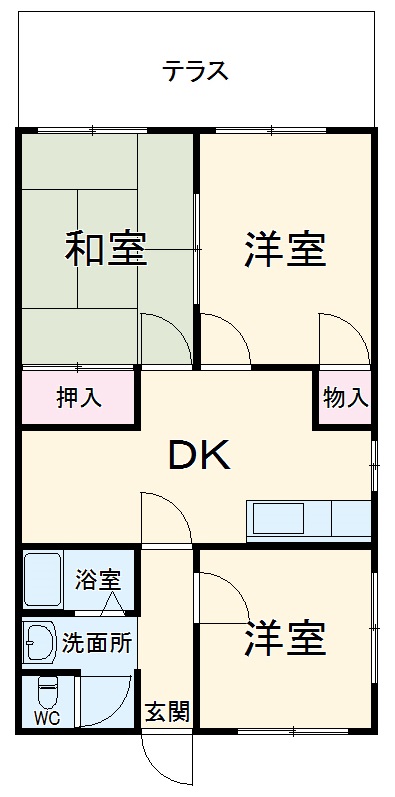 ヒルトップハイムの間取り