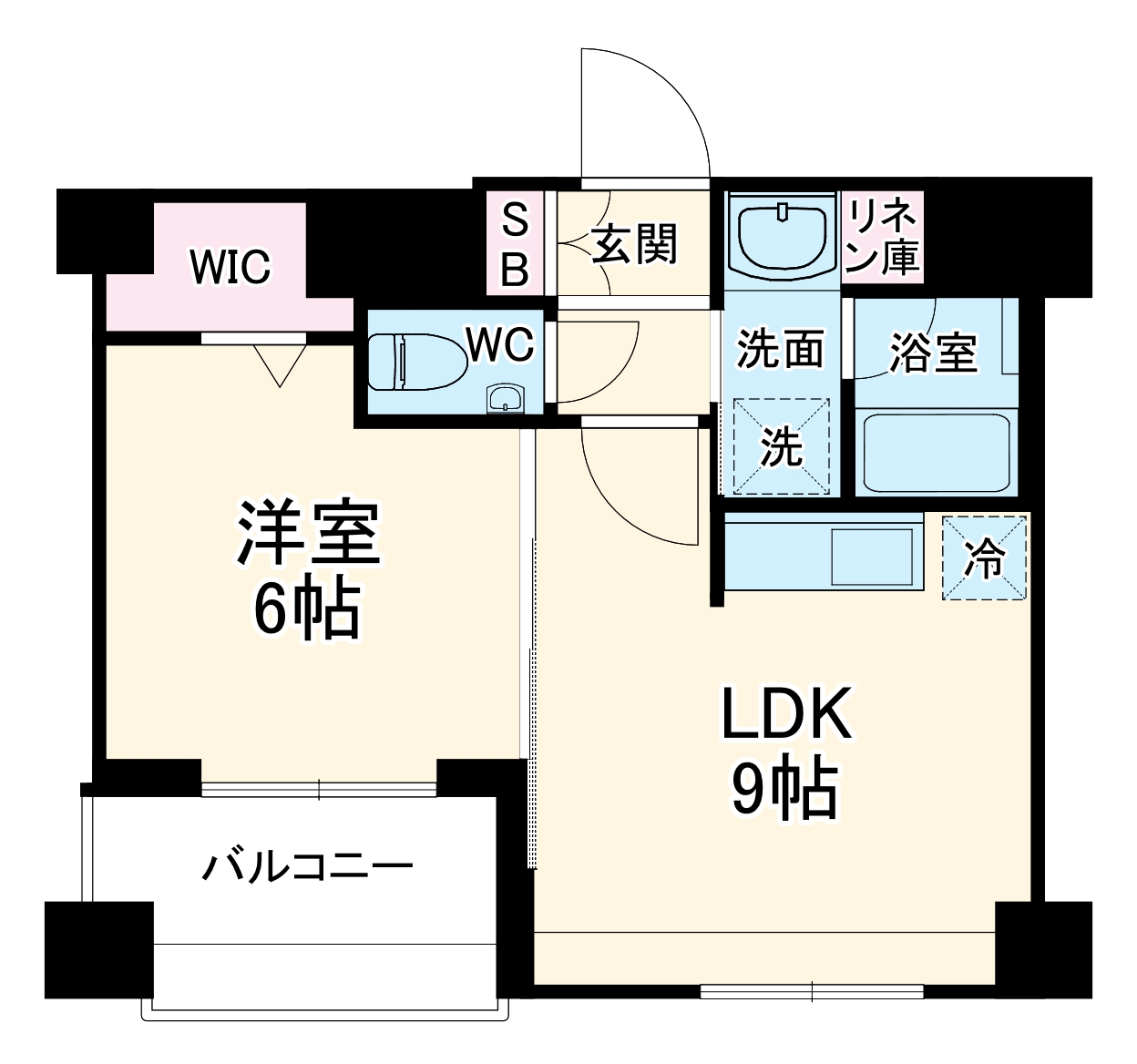 ソアラノーム北浦和の間取り