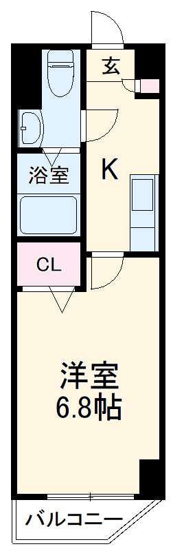 REXZY西川口AZⅡの間取り