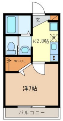 ラ・クール西川口の間取り