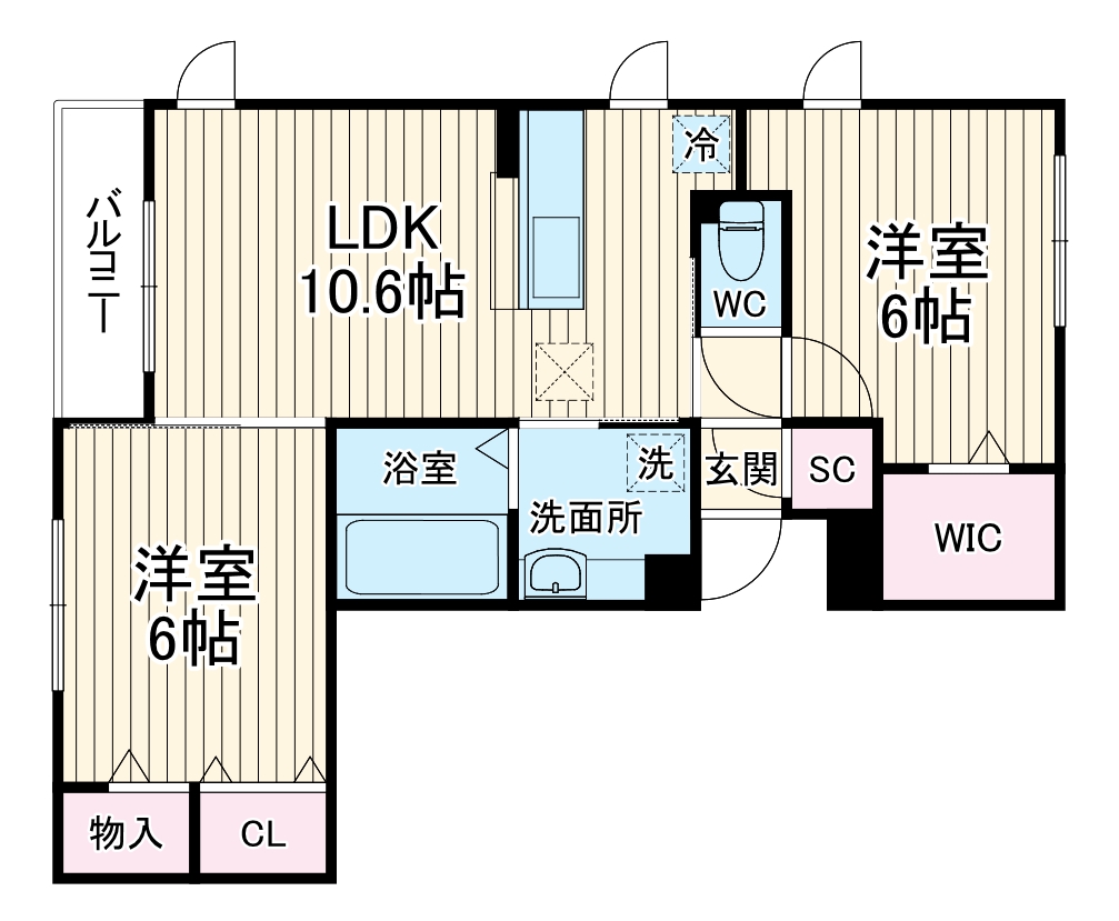 Bienestarの間取り