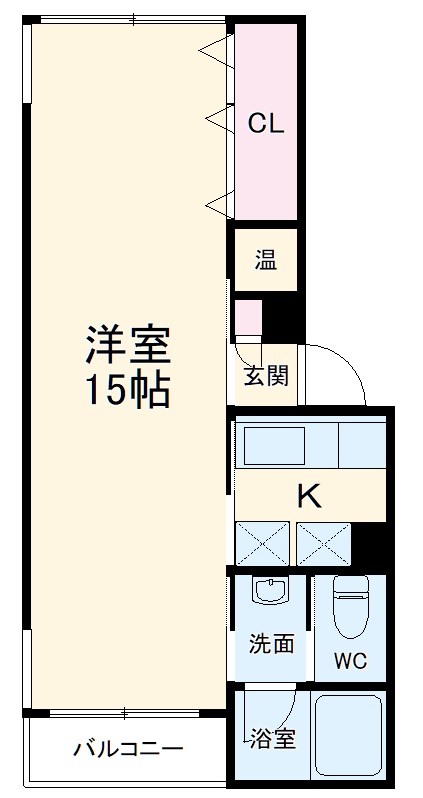 FLAT6aの間取り