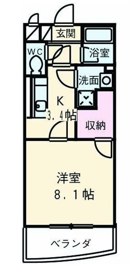 Aphroditeの間取り