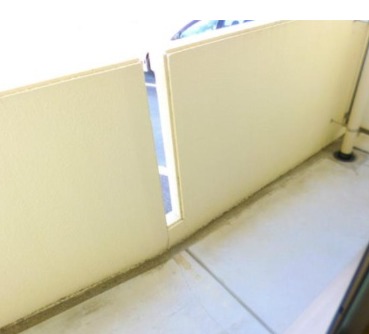 12/27 バルコニー