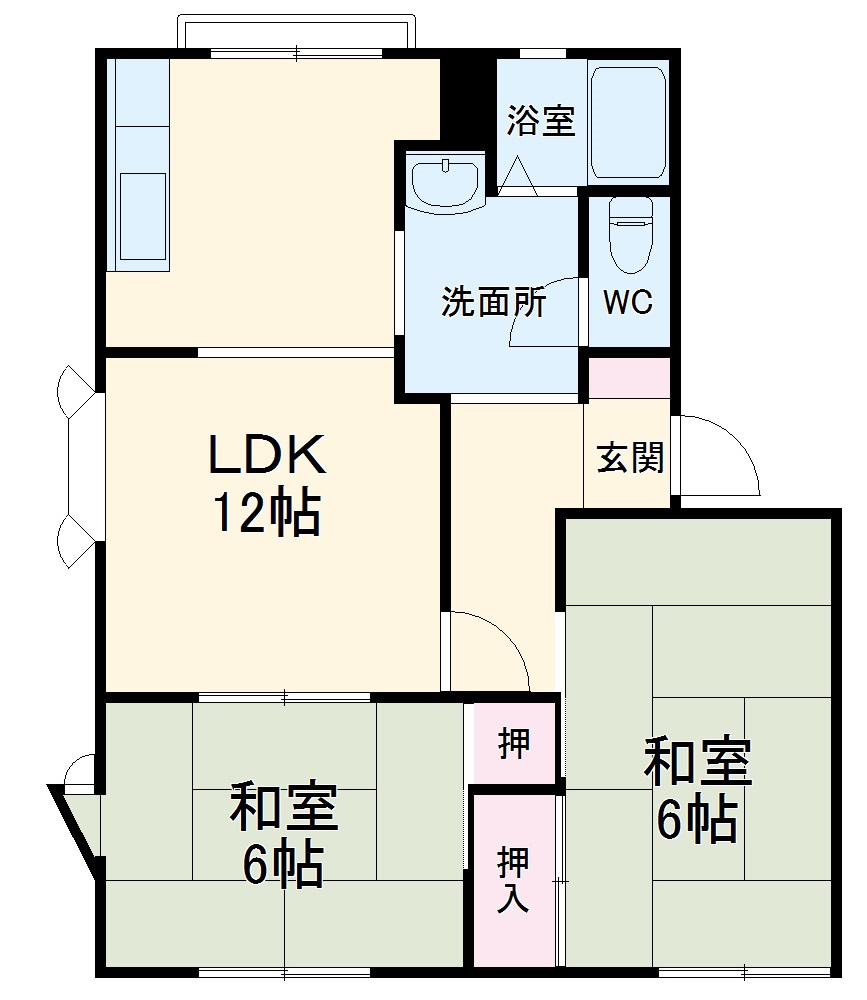 カーネル・ハイツの間取り