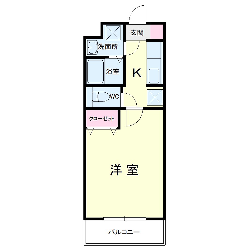 マンションアルティア Ⅱの間取り