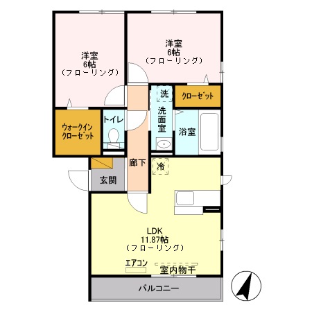 メゾン ド キノエの間取り
