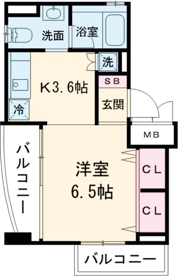 アンシャンテ世田谷の間取り