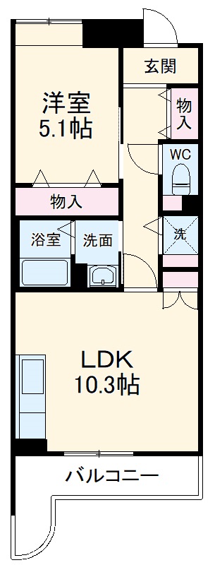ラ・ソレイユさいたまの間取り