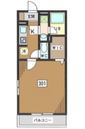 La Chance 川口の間取り