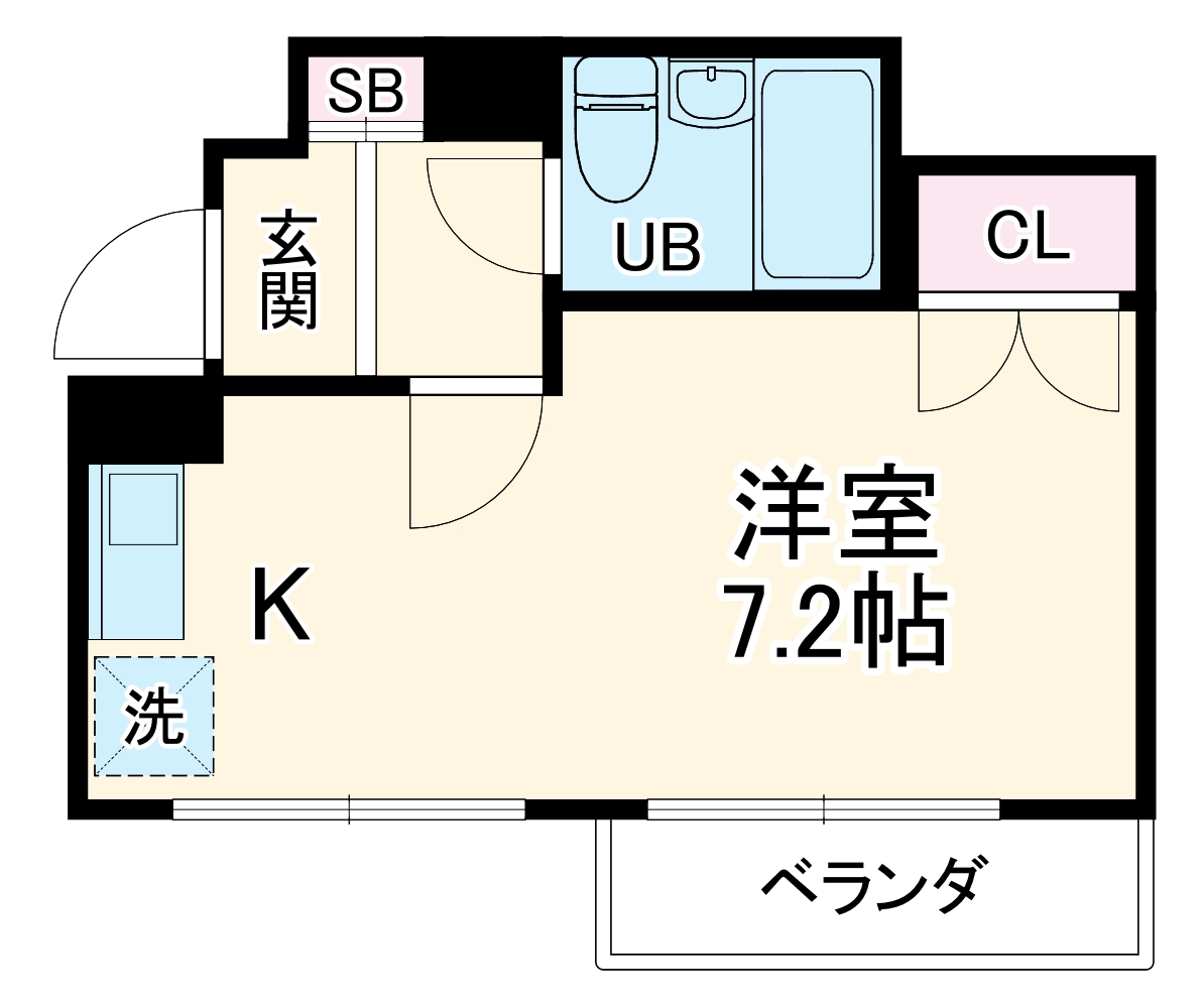 ブリリアンス西川口の間取り