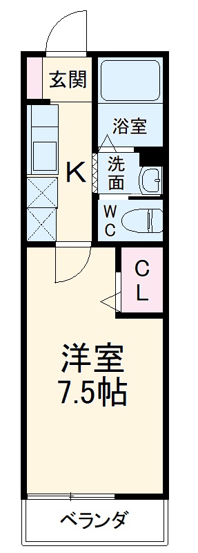 エスポワールの間取り