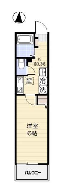 コンホーム北与野の間取り