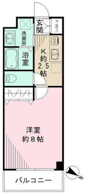 スリーブライト川口幸町の間取り