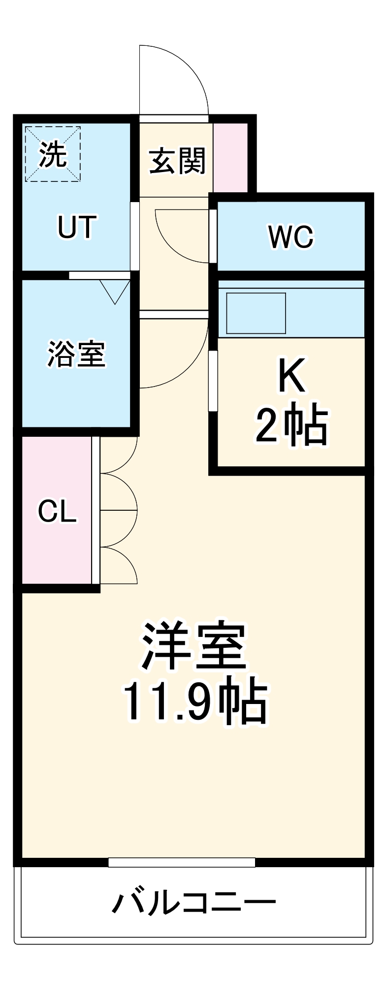 ズィーガーハウスの間取り