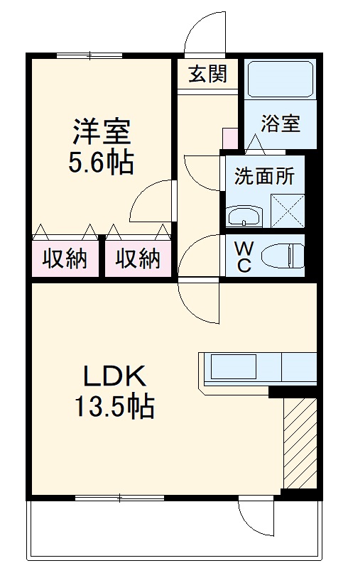 FLEX川口の間取り