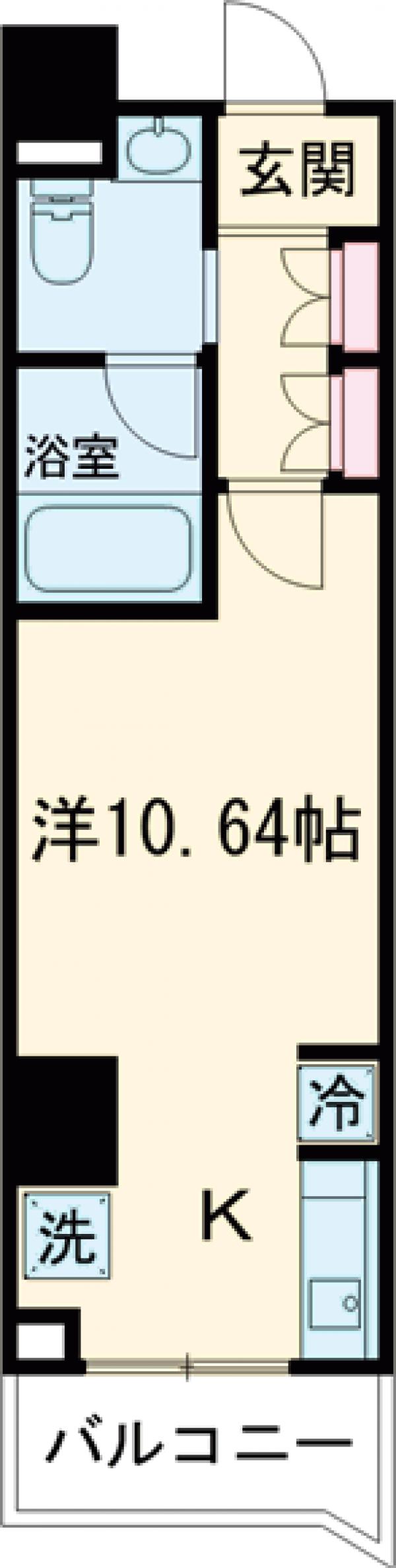 B CITY APARTMENT NAKANO EASTの間取り