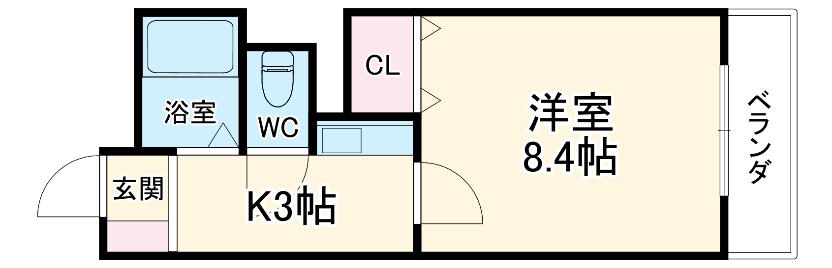 セレクトⅠの間取り