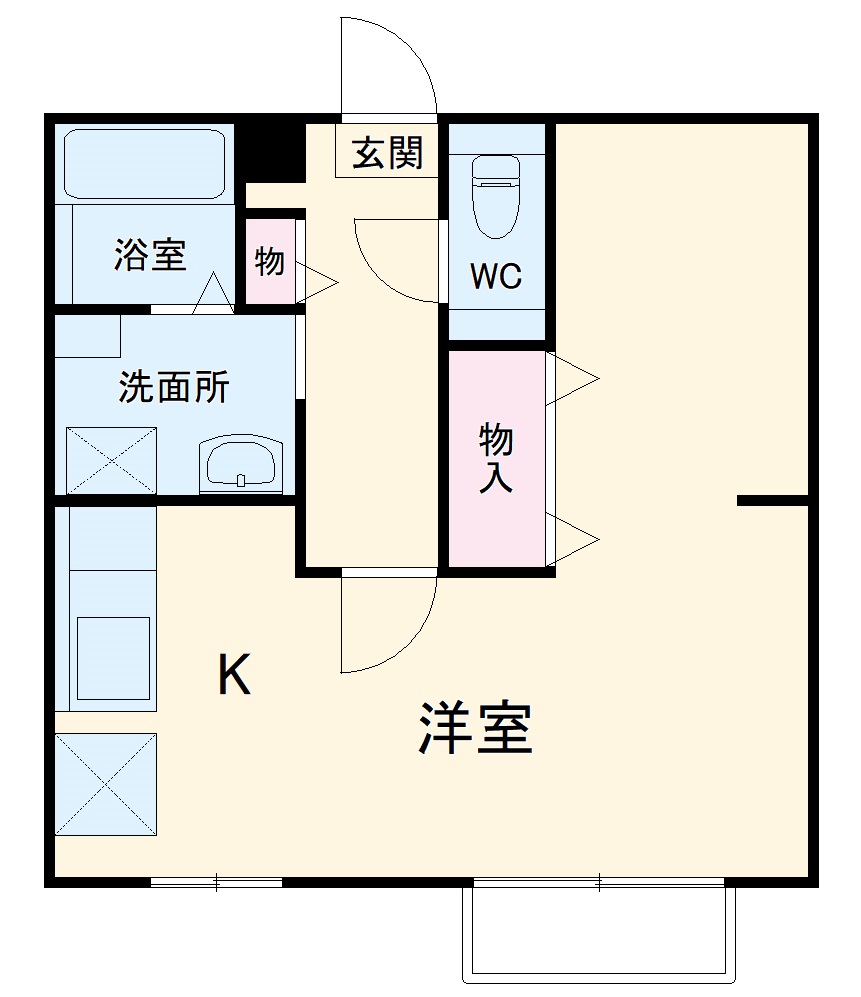 マ・メゾンの間取り