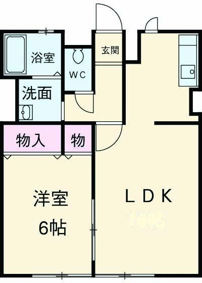 シティオMKの間取り