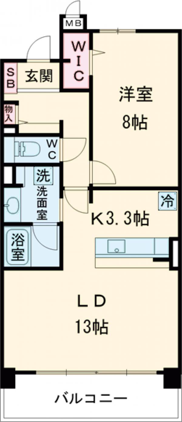ロイヤルパークスリバーサイドの間取り