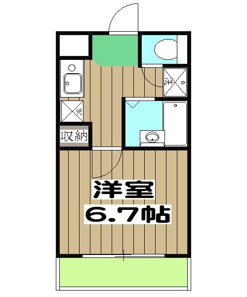 アフターベース樫原の間取り