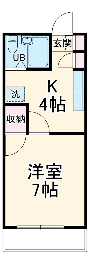 メゾン・ド・エモックの間取り