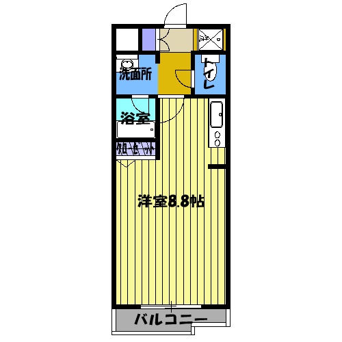 アーバンポイント豊田の間取り