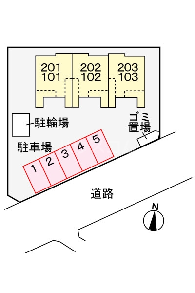 3/9 駐車場