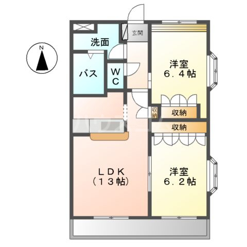 メゾン・ド・リバティの間取り