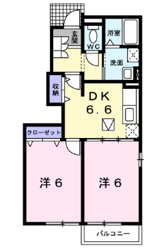 アネックス京の間取り