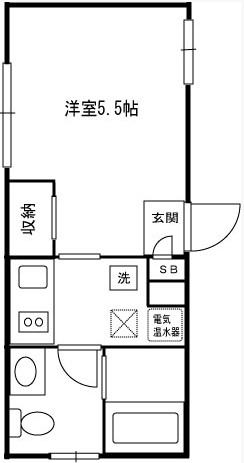 コンポジット中野の間取り